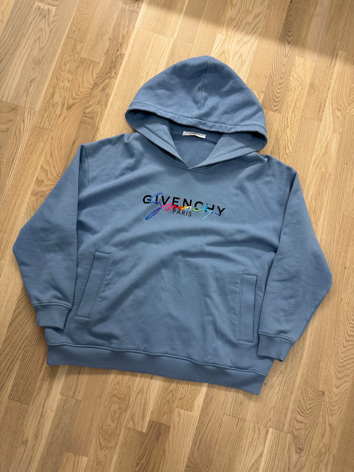 Givenchy Rainbow Logo Hoodie