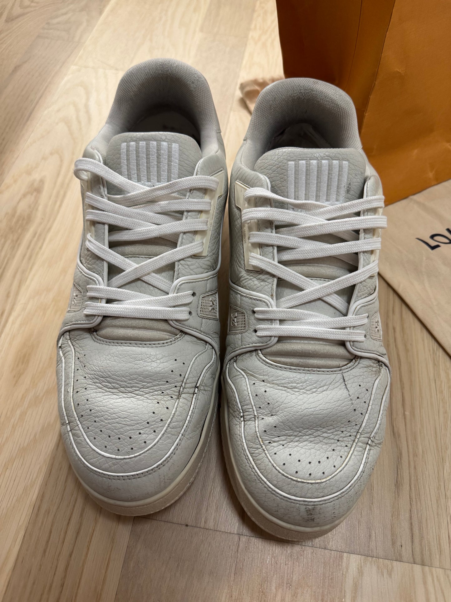 Louis Vuitton Trainer Low Top Grey