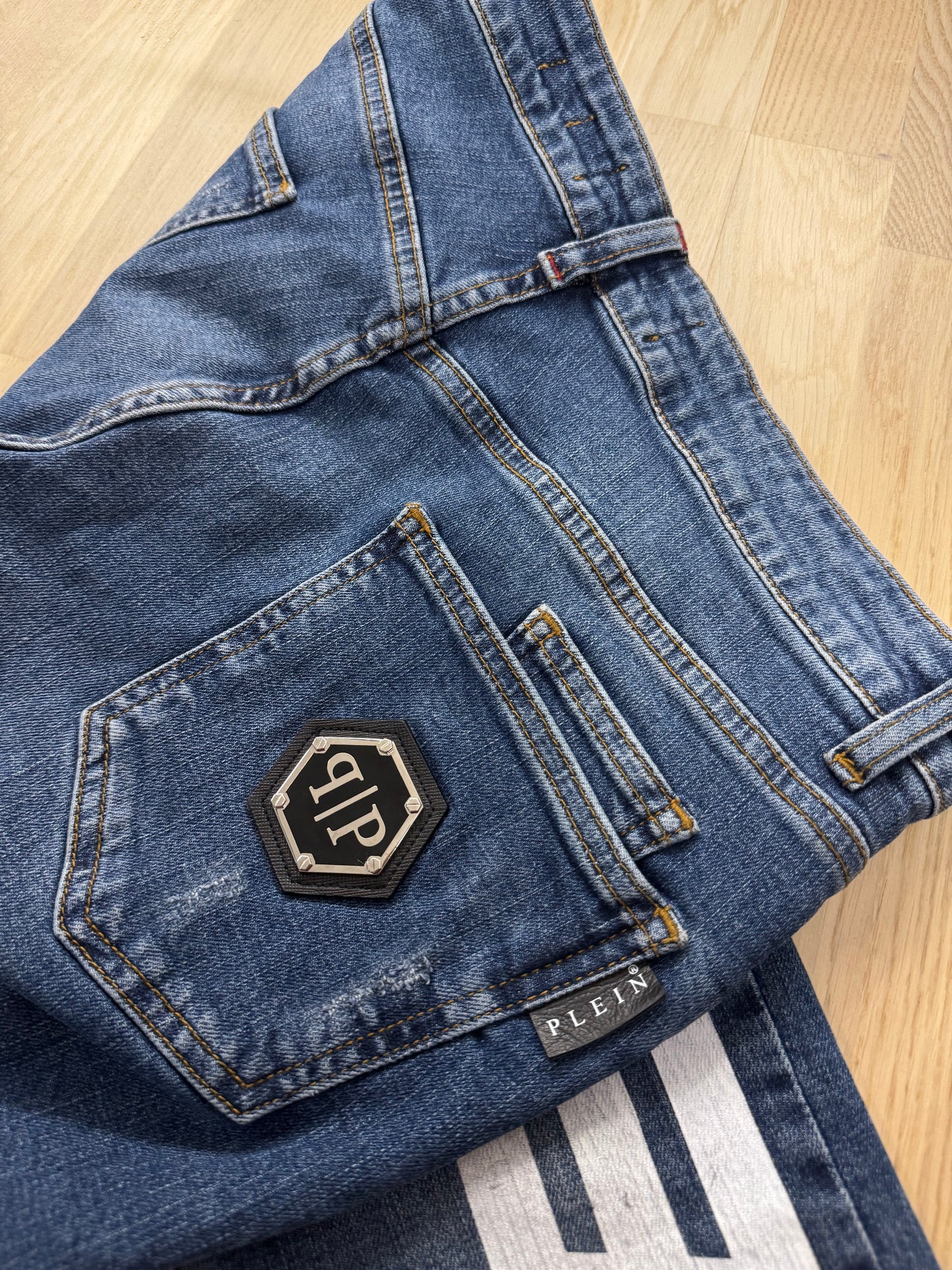 Philipp Plein Denim Super Straight Cut