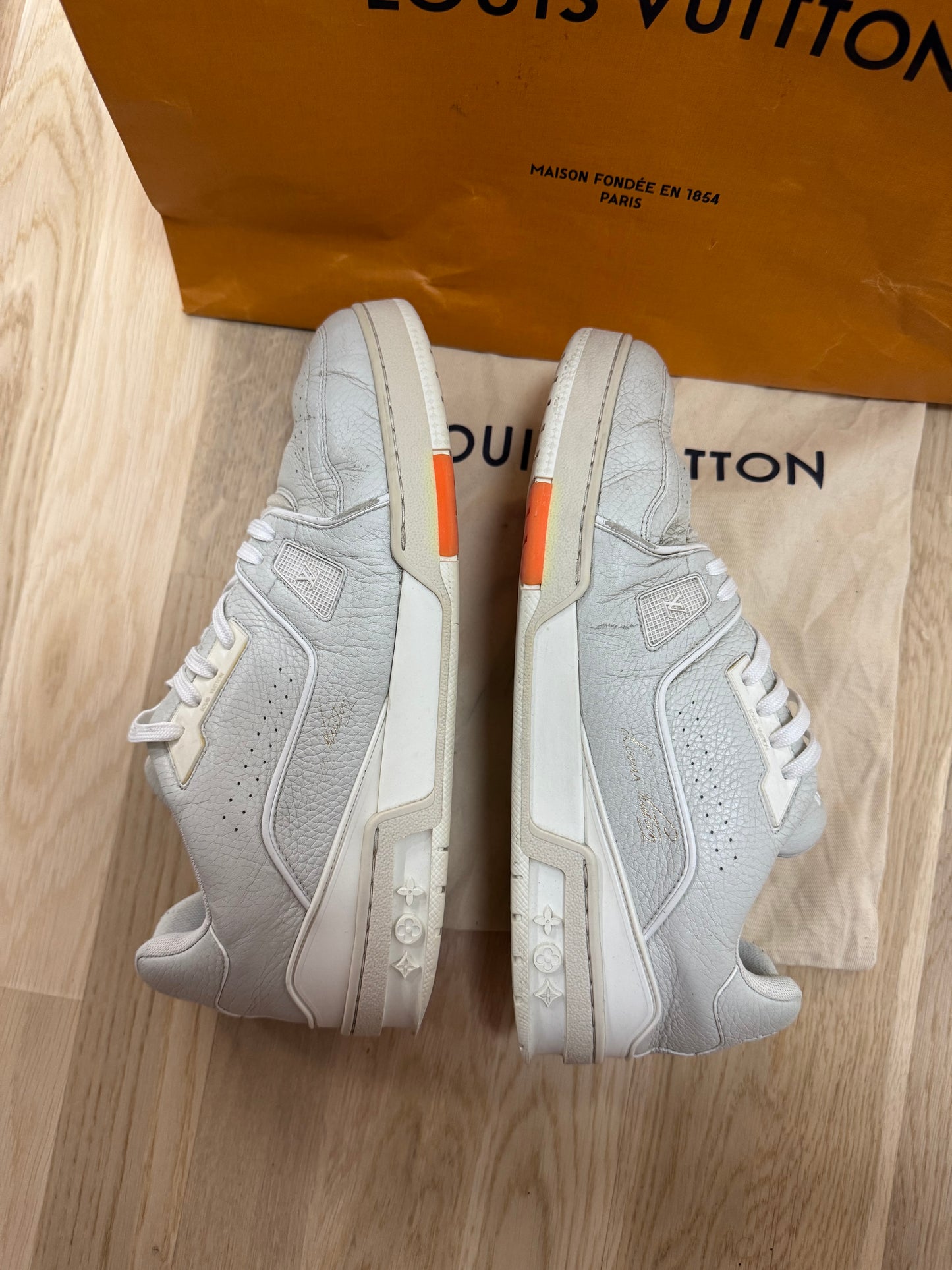 Louis Vuitton Trainer Low Top Grey