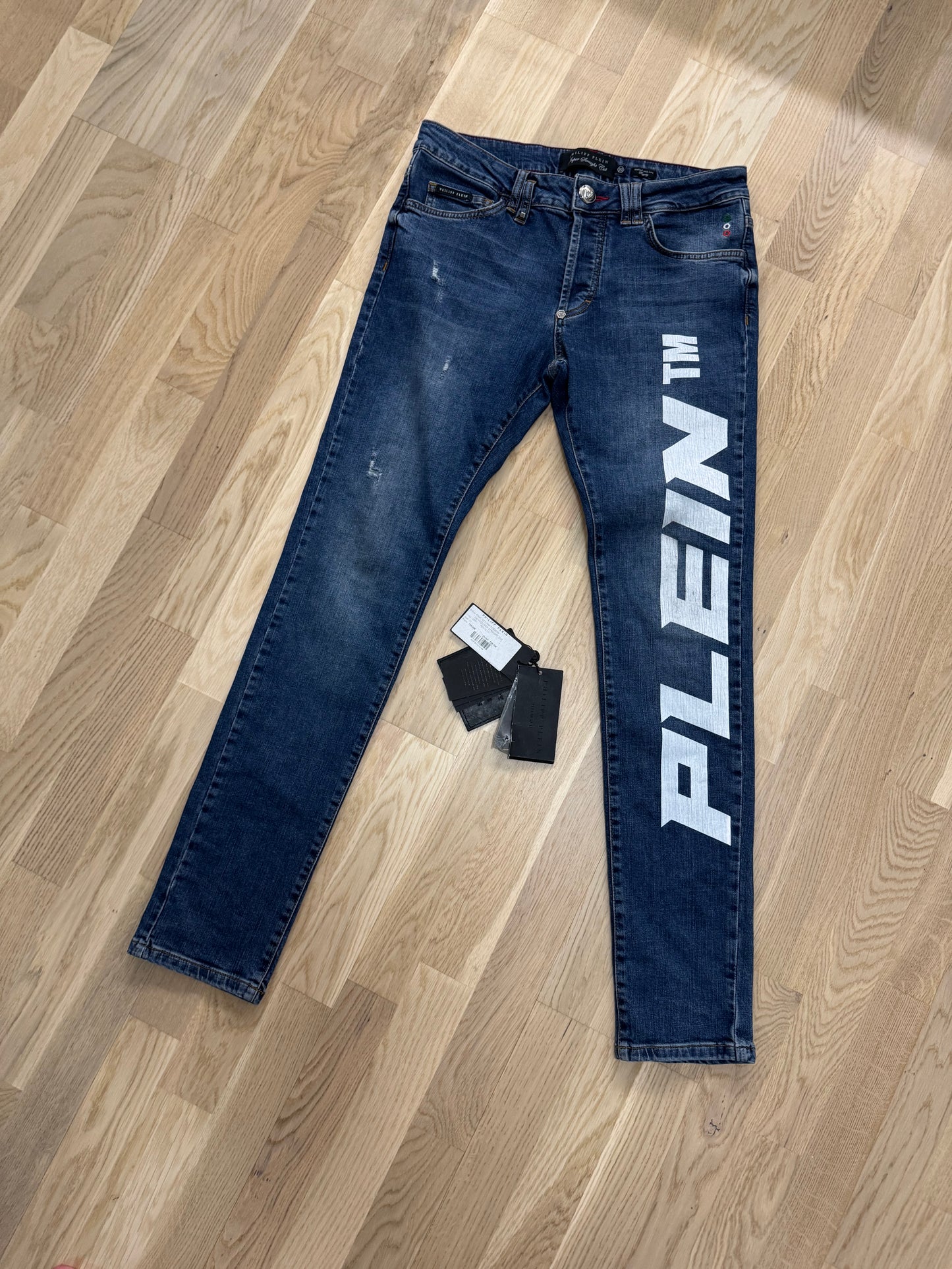 Philipp Plein Denim Super Straight Cut