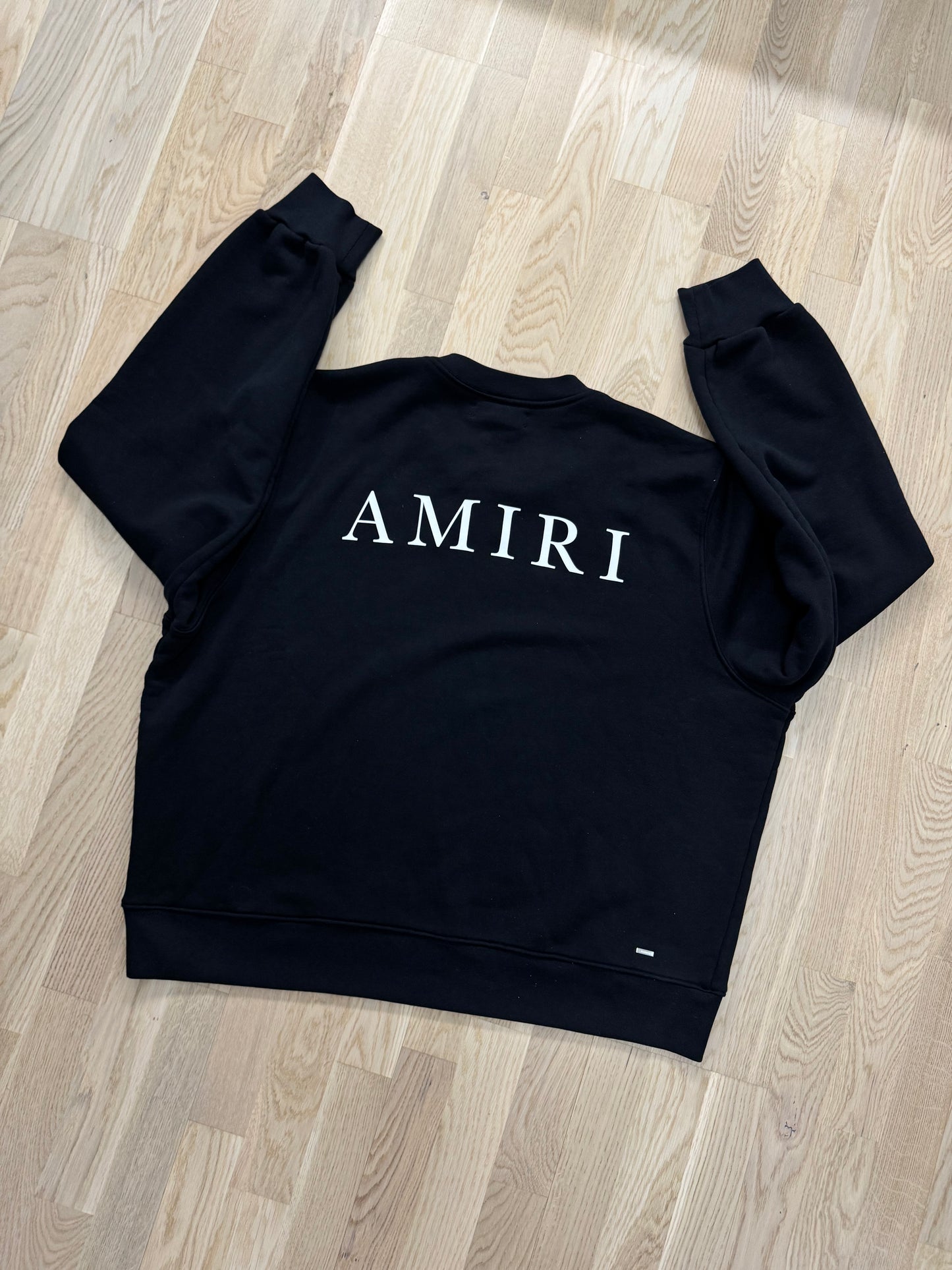 Amiri Large Logo Crew Sweatshirt