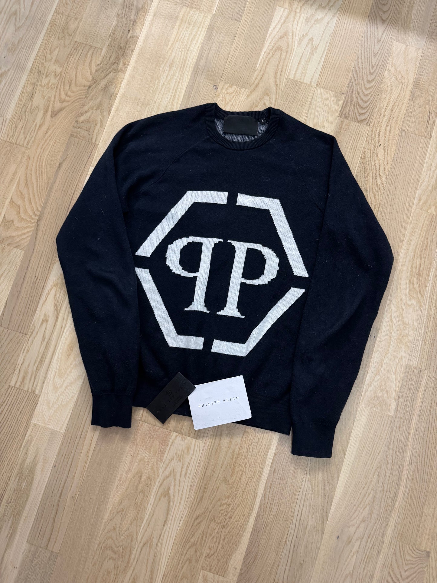 Philipp Plein Cotton Pullover Round Neck LS