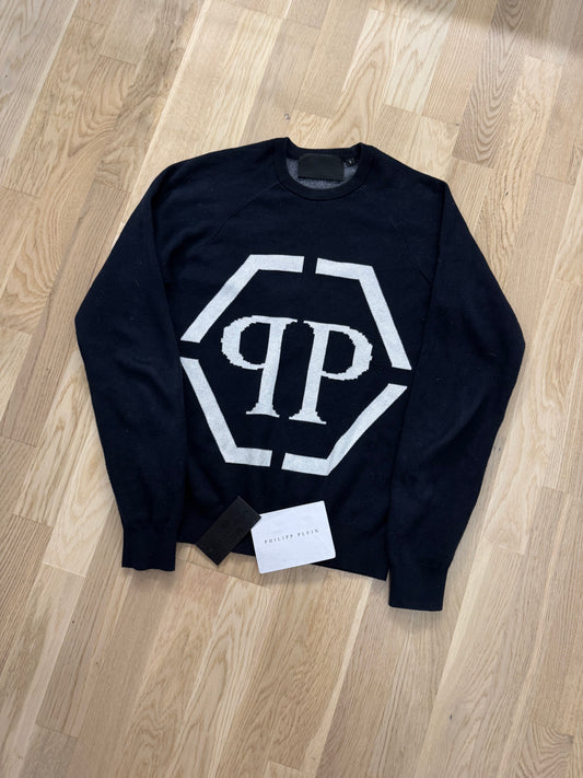 Philipp Plein Cotton Pullover Round Neck LS