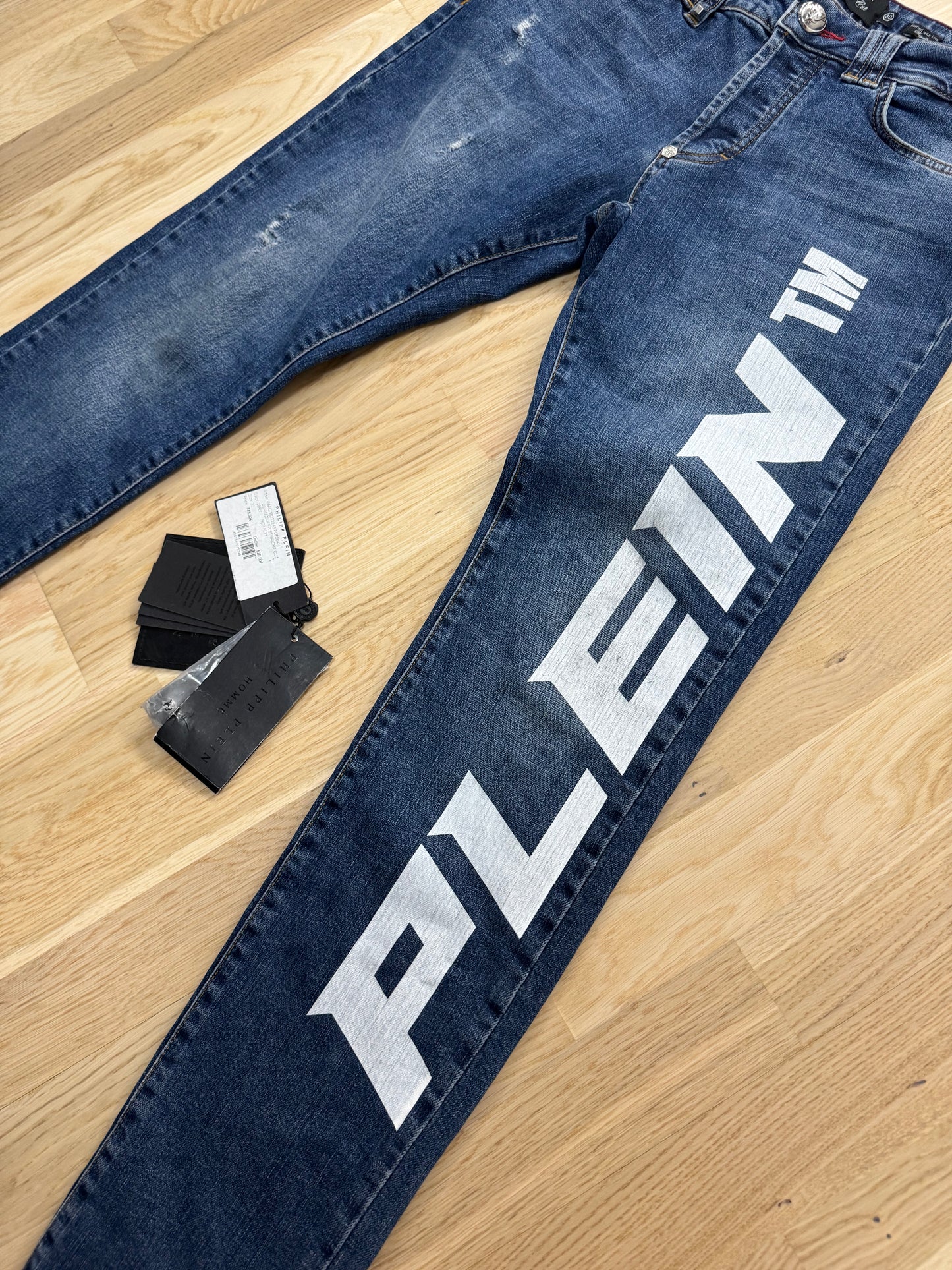 Philipp Plein Denim Super Straight Cut