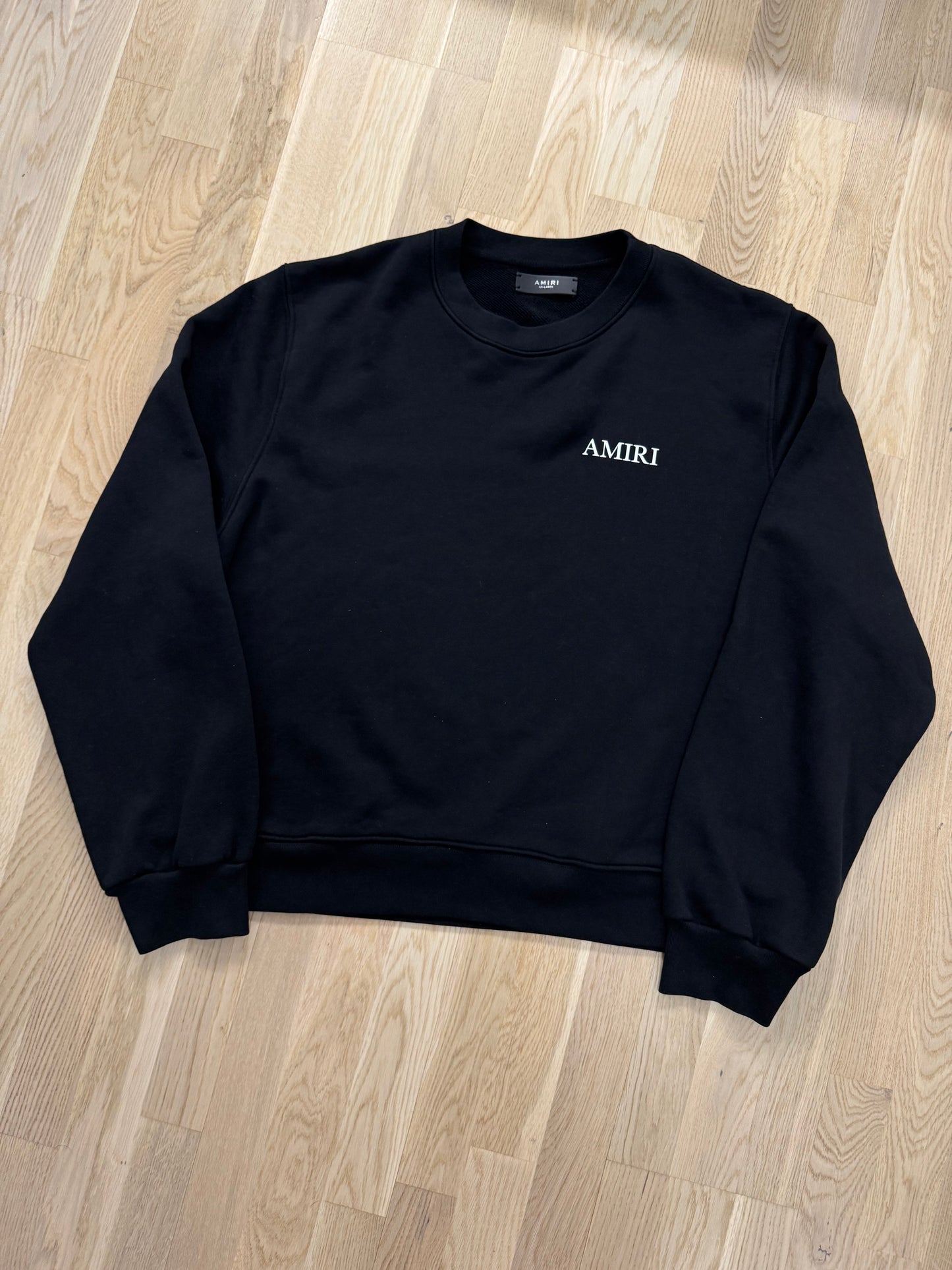 Amiri Large Logo Crew Sweatshirt